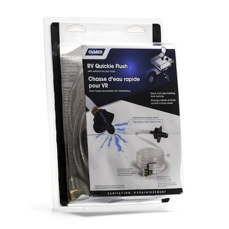 Camco QUICKIE FLUSH W/BACK FLOW PREVENTER 40123